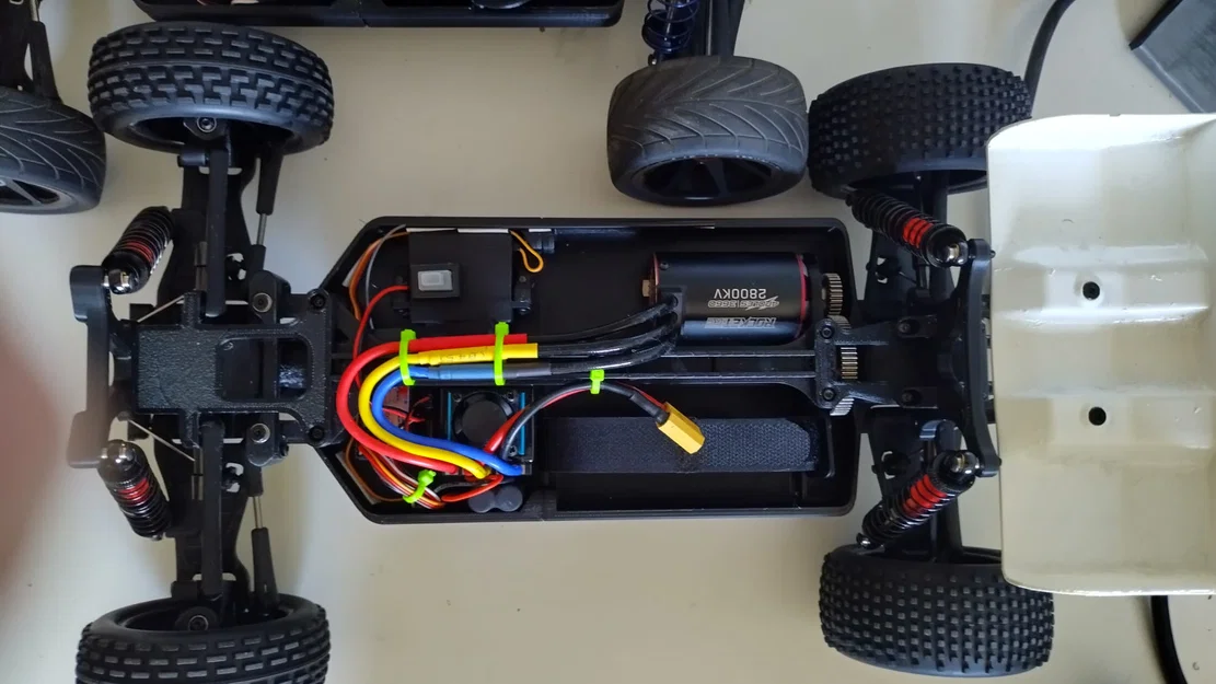 Mk Ultra - Xe buggy RC 4WD tỉ lệ 1/10 in 3D - Sửa đổi trục truyền động - Image 5