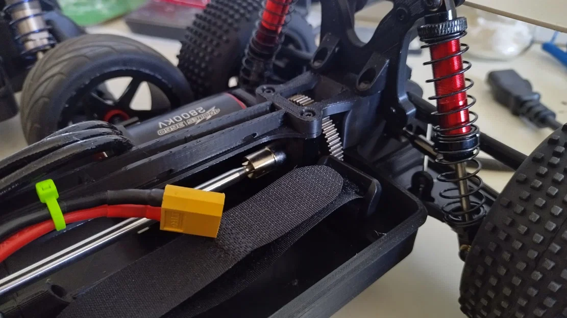 Mk Ultra - Xe buggy RC 4WD tỉ lệ 1/10 in 3D - Sửa đổi trục truyền động - Image 6
