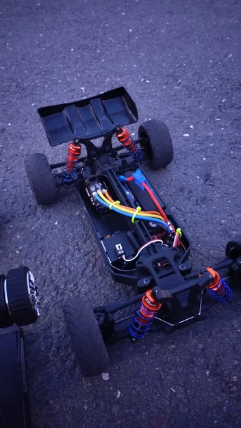 Mk Ultra - Xe buggy RC 4WD tỉ lệ 1/10 in 3D - Sửa đổi trục truyền động - Image 8
