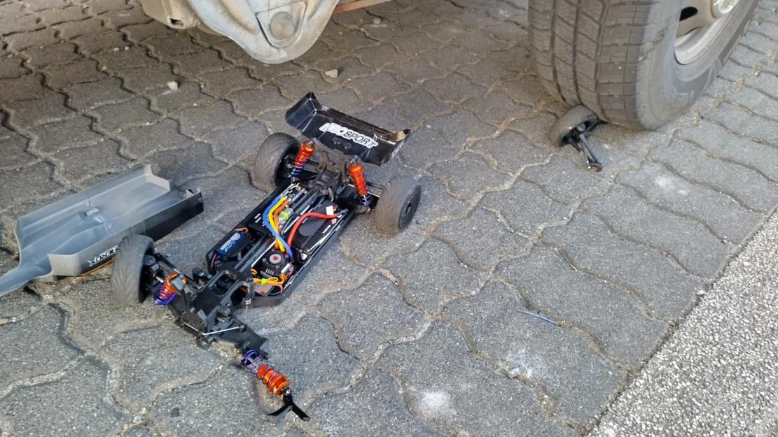 Mk Ultra - Xe buggy RC 4WD tỉ lệ 1/10 in 3D - Sửa đổi trục truyền động - Image 10