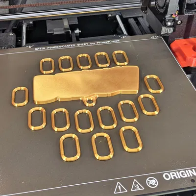 Dây Chuyền Tê Giác Vàng Siêu Bố & Siêu Mẹ