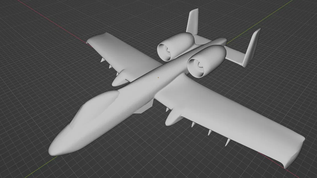 Mô hình máy bay A-10 Thunderbolt - Image 3