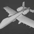 Mô hình máy bay A-10 Thunderbolt - Thumbnail 3