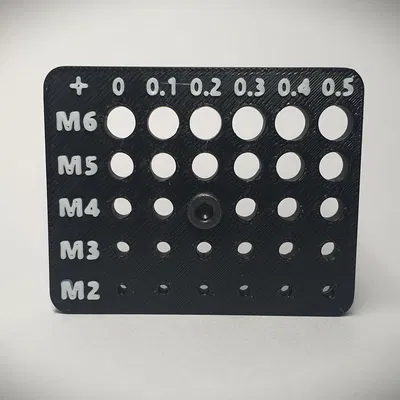 Thước Đo Dung Sai Ốc Vít M2-M6