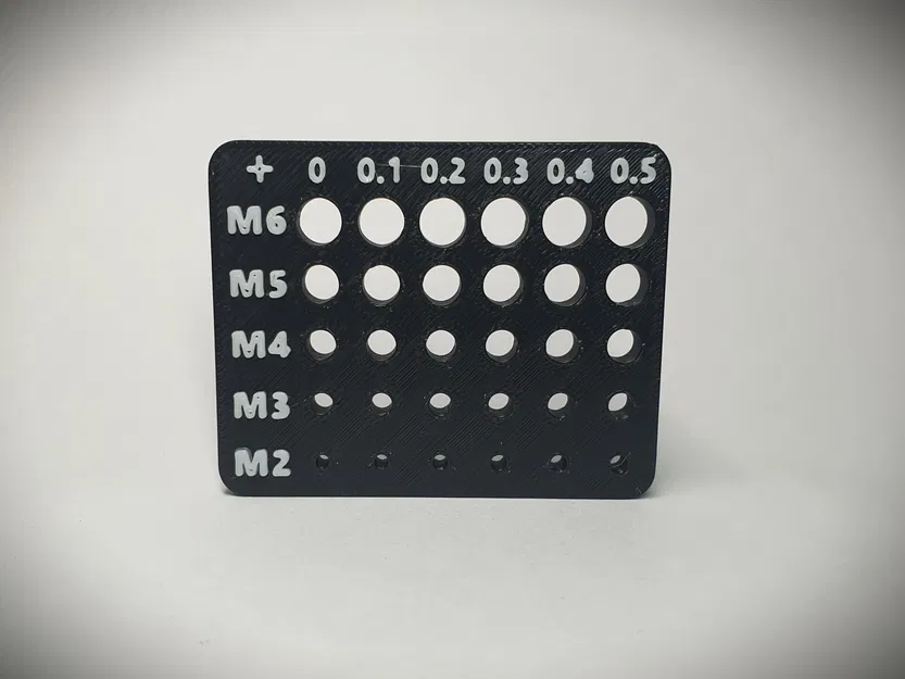 Thước Đo Dung Sai Ốc Vít M2-M6 - Image 2