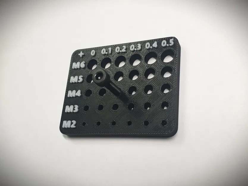 Thước Đo Dung Sai Ốc Vít M2-M6 - Image 3