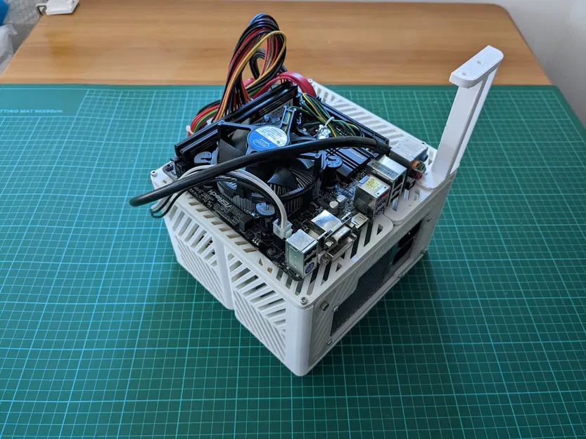 Khung PC mở / Bàn kiểm tra cho bo mạch chủ mini ITX, PSU ATX hoặc SFX - Image 3