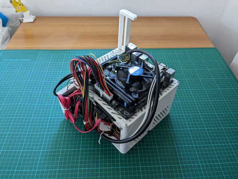 Khung PC mở / Bàn kiểm tra cho bo mạch chủ mini ITX, PSU ATX hoặc SFX - Image 4