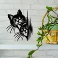 Trang Trí Tường Hình Mèo Đôi - Thumbnail 1