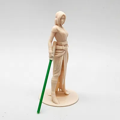 Mô Hình Nữ Jedi Cầm Kiếm Filament
