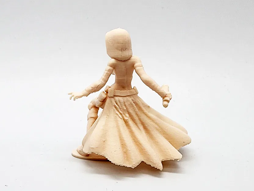 Mô hình Nữ Sith cầm Đèn Pin bằng Filament - Image 3