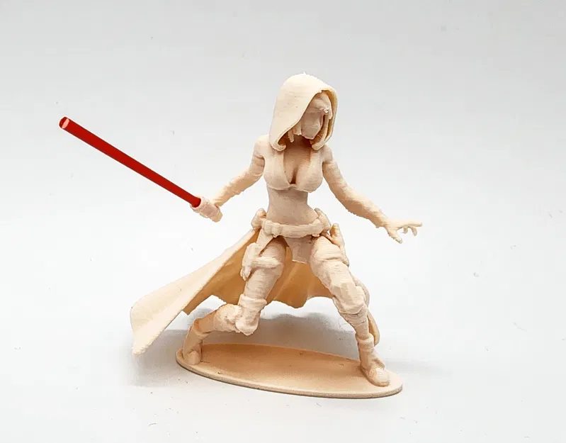 Mô hình Nữ Sith cầm Đèn Pin bằng Filament - Image 5