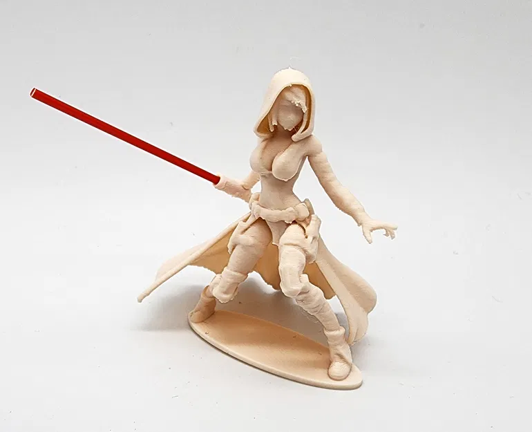 Mô hình Nữ Sith cầm Đèn Pin bằng Filament - Image 6