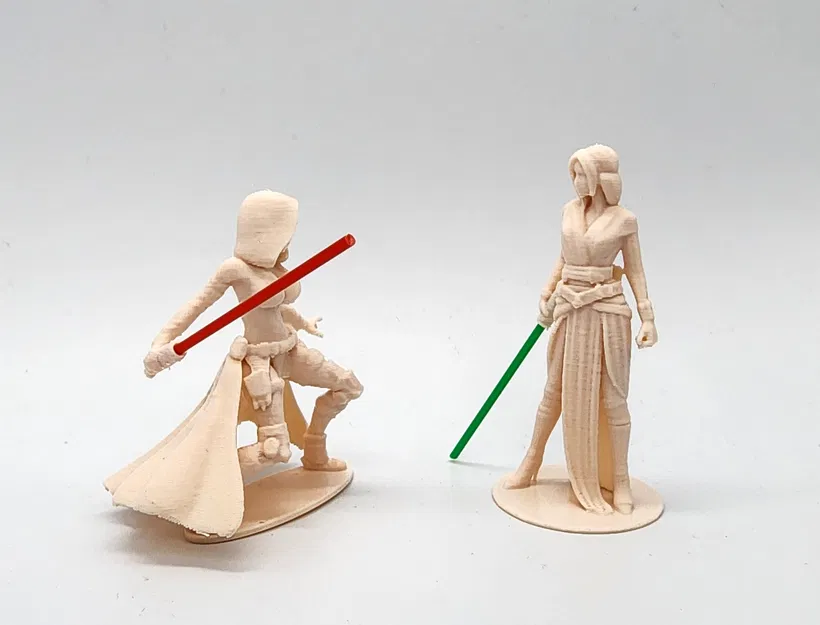 Mô hình Nữ Sith cầm Đèn Pin bằng Filament - Image 8