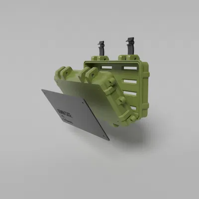 Hộp Đựng Đồ Đa Năng Molle Hầm Hố Dọc/Ngang