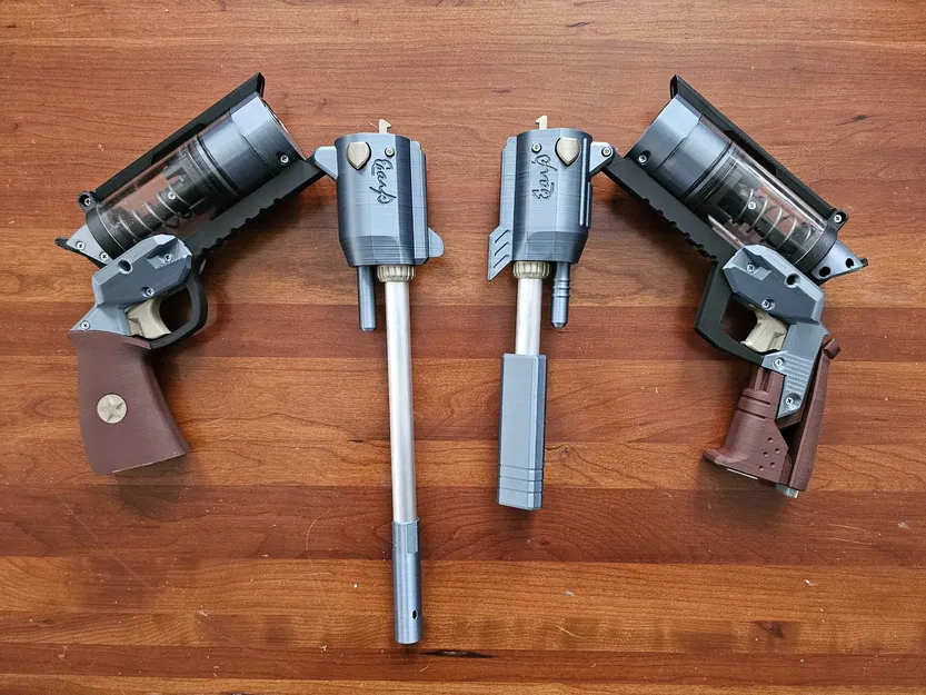 Súng lục Earp - Nerf Style Samson Break Action Dài - Image 2