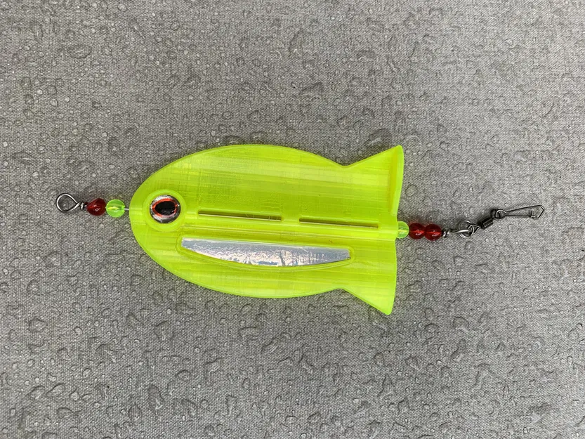Mồi Câu Cá Thu Hút Cá Quay Chậm - Slow-Roll Fish Attractor - Image 1