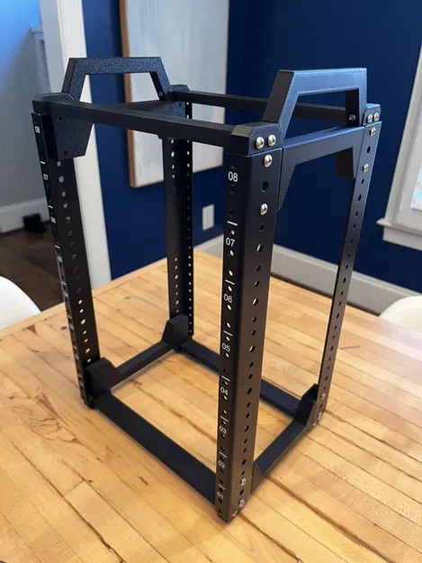 Mini Rack 10" - rack server 10 inch cho thanh ray NavePoint hoặc Gator Rackworks - Image 1