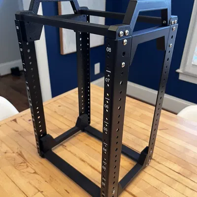 Mini Rack 10" - rack server 10 inch cho thanh ray NavePoint hoặc Gator Rackworks