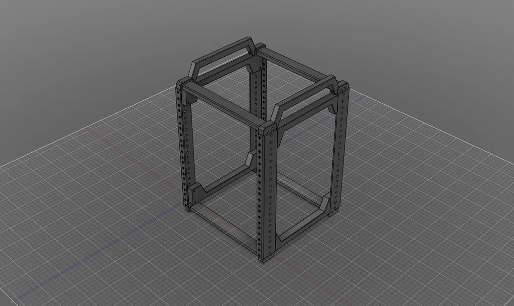 Mini Rack 10" - rack server 10 inch cho thanh ray NavePoint hoặc Gator Rackworks - Image 5