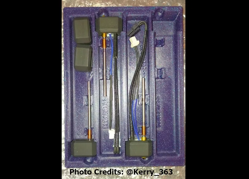 Hộp Đựng Cứng Bộ Đùn MK4 / XL / Core One Nextruder - Có Choàng (4x) - Image 1