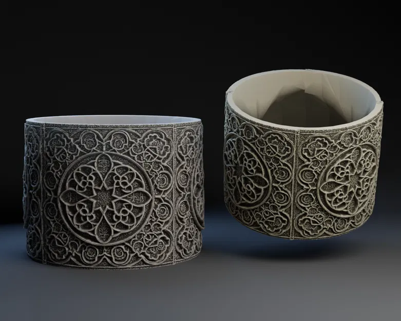 Chậu Cây Royal Alcazar of Seville Yesería - Image 1