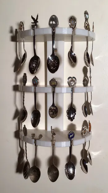 Kệ Treo Tường Trưng Bày Muỗng Sưu Tầm Đẹp Mắt - Image 2