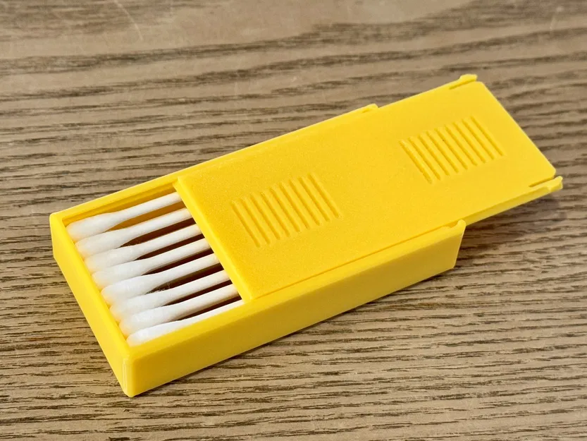 Hộp Đựng Tăm Bông Kiểu ClickLock - Image 2