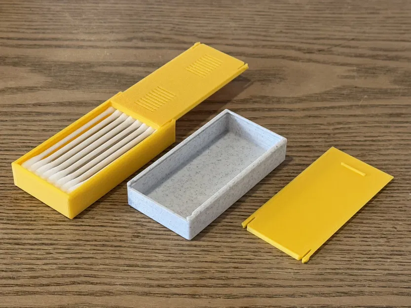 Hộp Đựng Tăm Bông Kiểu ClickLock - Image 3