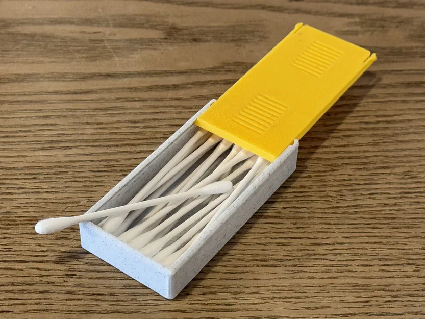 Hộp Đựng Tăm Bông Kiểu ClickLock - Image 4