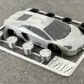 Mô hình thẻ Lamborghini Aventador - Thumbnail 2