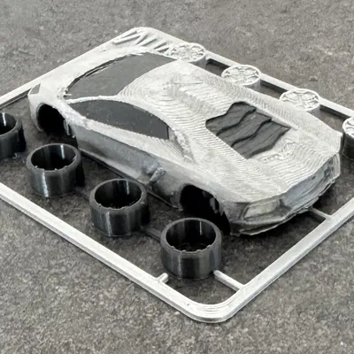 Mô hình thẻ Lamborghini Aventador