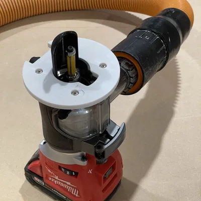 Chụp Hút Bụi Xoay Được Cho M18 Compact Router