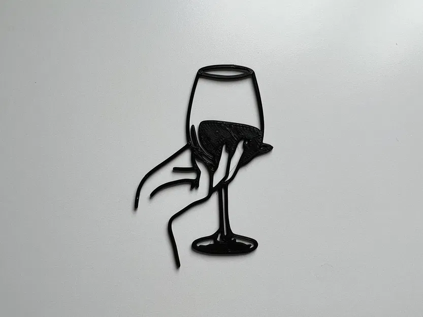 Tranh Treo Tường Ly Rượu Vang Số 3 - Image 1