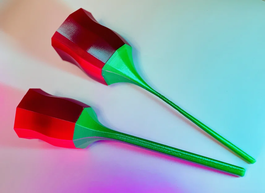 Cành Hoa Hồng Phong Cách Low Poly [Cập Nhật!] - Image 3