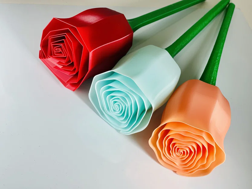 Cành Hoa Hồng Phong Cách Low Poly [Cập Nhật!] - Image 4