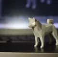 Mô Hình Chó Shiba Phong Cách Low Poly - Thumbnail 1