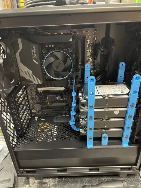 Giá đỡ / Khay / Kệ cho Ổ cứng 3.5" (6 ổ) - Image 3