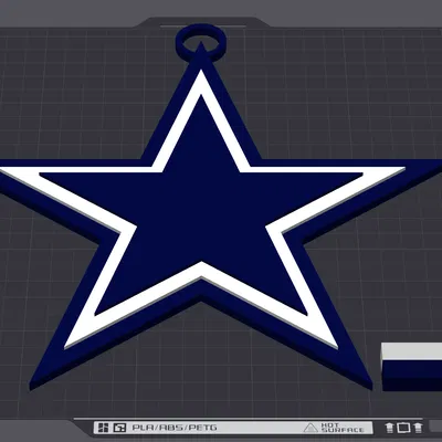 Logo Dây Chuyền Khổng Lồ Dallas Cowboys