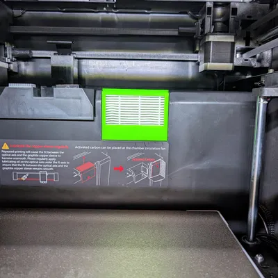 Hệ thống lọc tiên tiến Qidi Plus 4