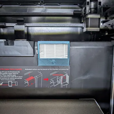 Hệ thống lọc tiên tiến Qidi Plus 4