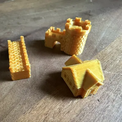 Bộ Quân Catan: Thành Phố, Đường, Nhà