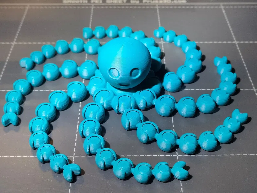 Bạch Tuộc Dễ Thương Khớp Nối Cử Động - Image 1