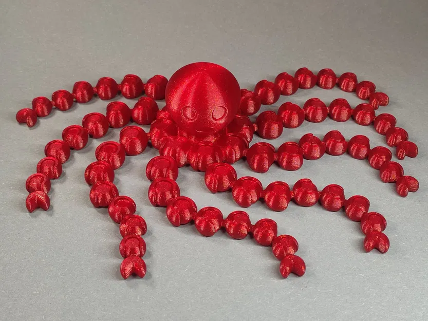 Bạch Tuộc Dễ Thương Khớp Nối Cử Động - Image 3