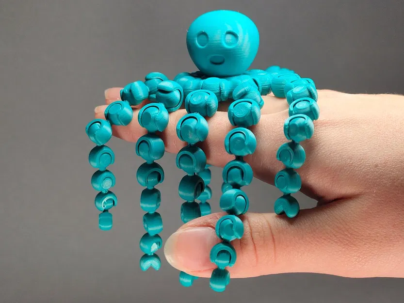 Bạch Tuộc Dễ Thương Khớp Nối Cử Động - Image 6