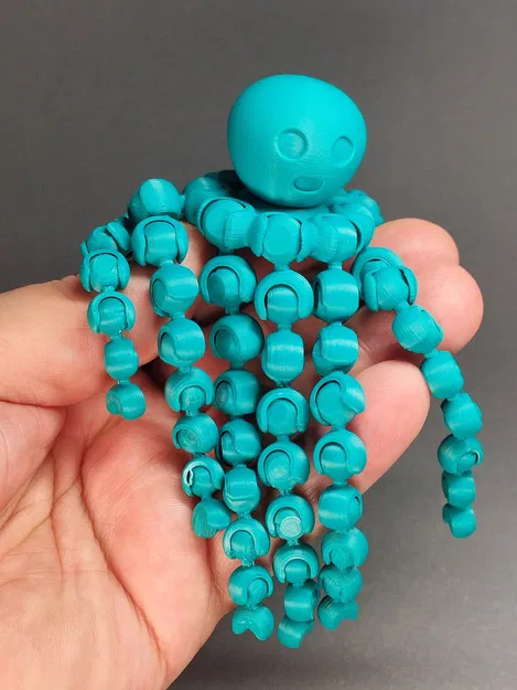 Bạch Tuộc Dễ Thương Khớp Nối Cử Động - Image 7