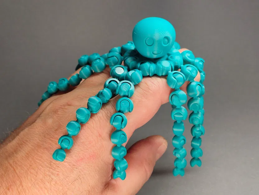 Bạch Tuộc Dễ Thương Khớp Nối Cử Động - Image 8