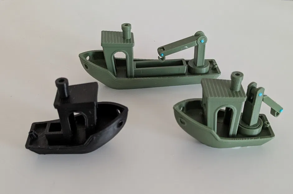Benchy có cần cẩu / Benchy mit Kranarm - Image 3