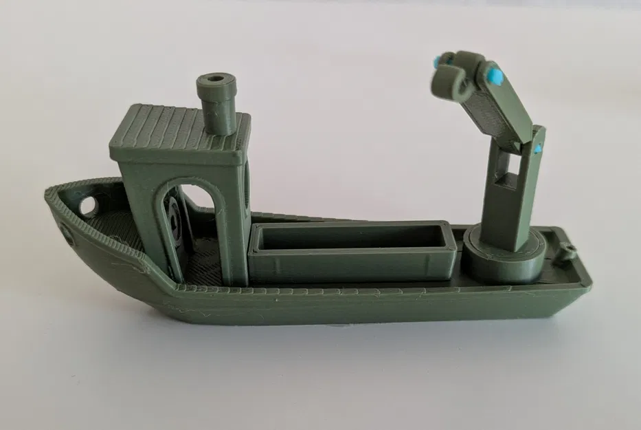 Benchy có cần cẩu / Benchy mit Kranarm - Image 4