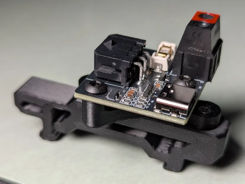 Nitehawk-36 USB Adapter Mount cho Voron DIN Clip - Image 2